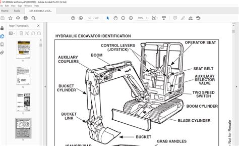 bobcat x325 parts manual